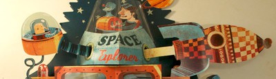 Ilustraciones 3D en papel - Djeco